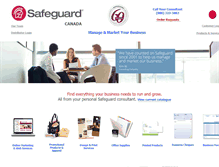 Tablet Screenshot of gduclos.safeguardwebservices.com